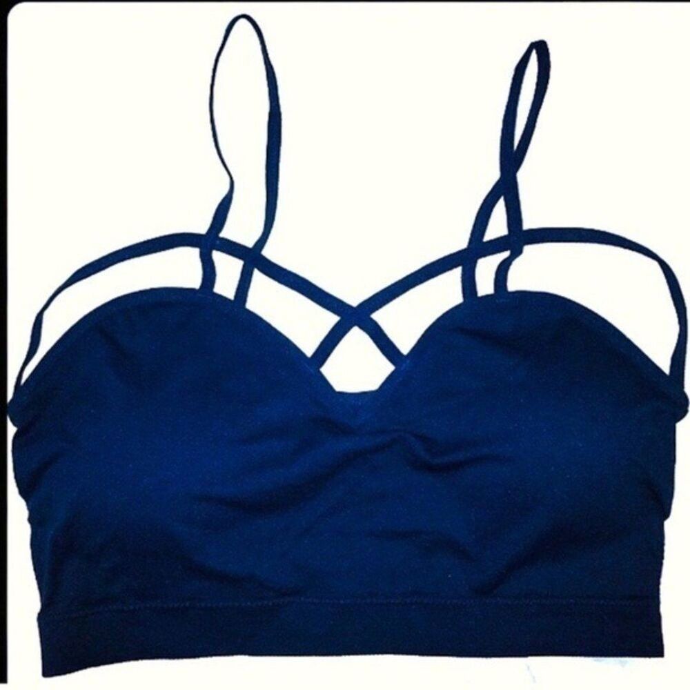 Wireless Padded Bra Strappy